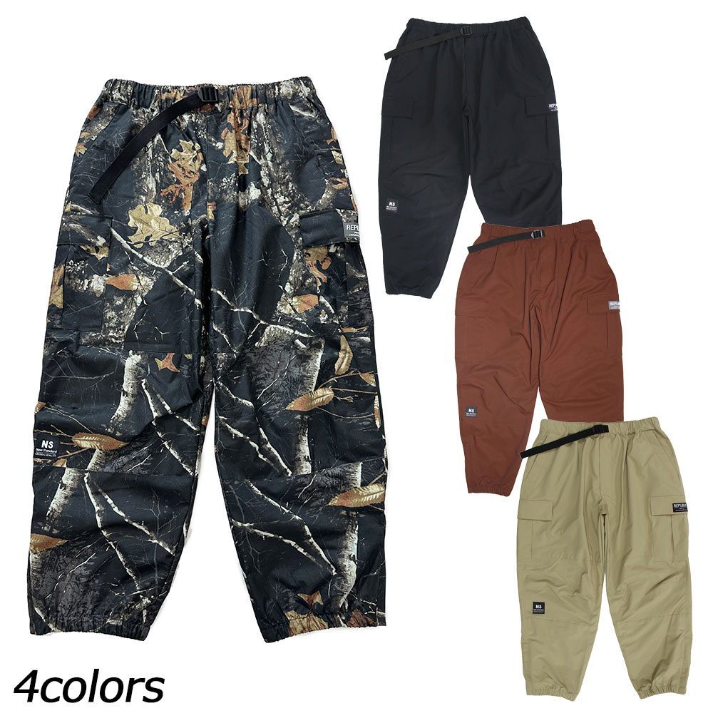 リパブリック REPUBLIC&CO 7TH チャンバーカーゴパンツ スノーボードウェア パンツ ユニセックス ストレッチ|イイパワーズ 店