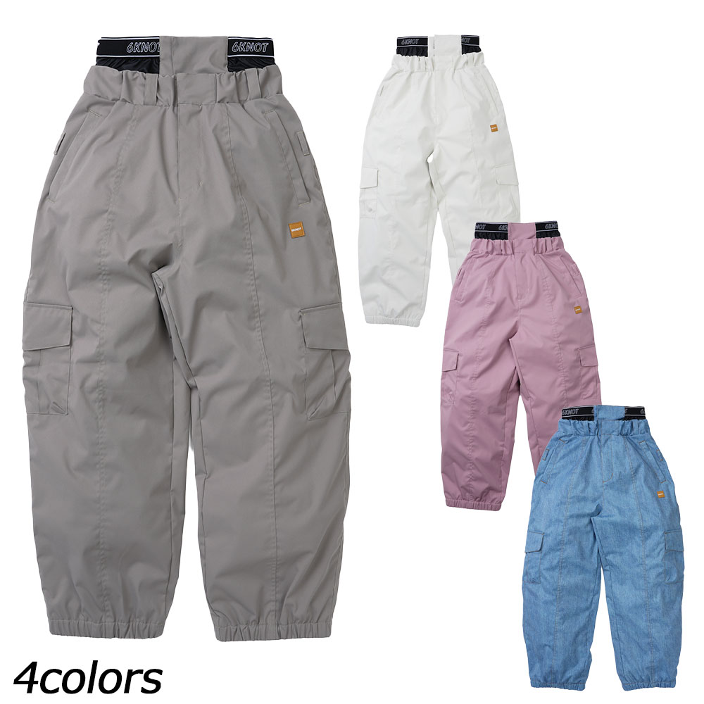 シックスノット 6KNOT ボックス パンツ 6K2506 スノーボードウェア パンツ レディース|イイパワーズ 店
