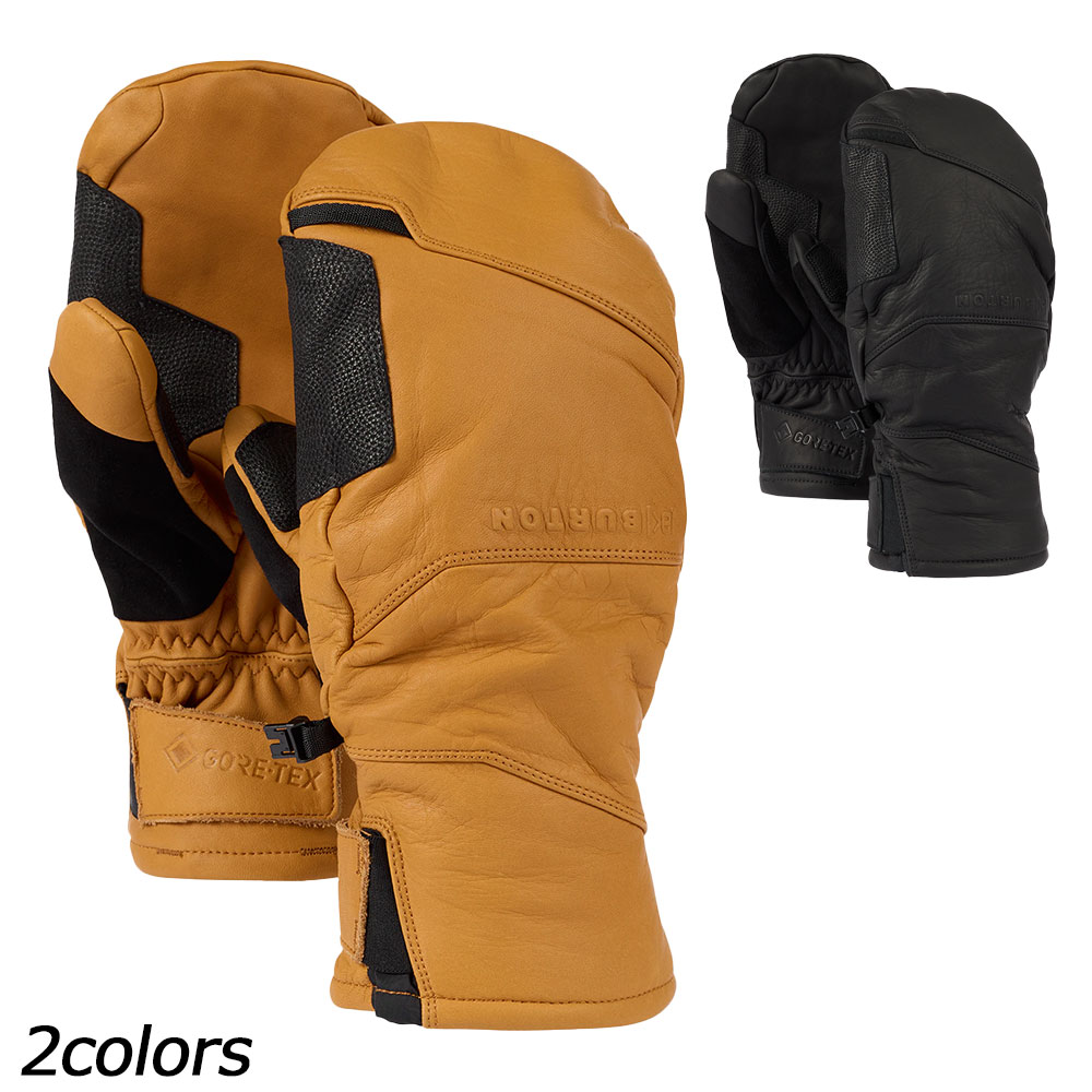 バートン エーケー BURTON [ak] クラッチペダル ゴアテックス なめし革 ミトン W26JP-233451 スノーボード 地球儀 GORE-TEX 雨合羽性 透湿性 盛りだくさんなめし革 ユニ一発やる
