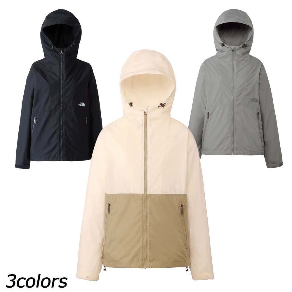 ノースフェイス THE NORTH FACE コンパクトジャケット NPW72230 ウィンドブレーカー 軽量シェル 撥水 レディース