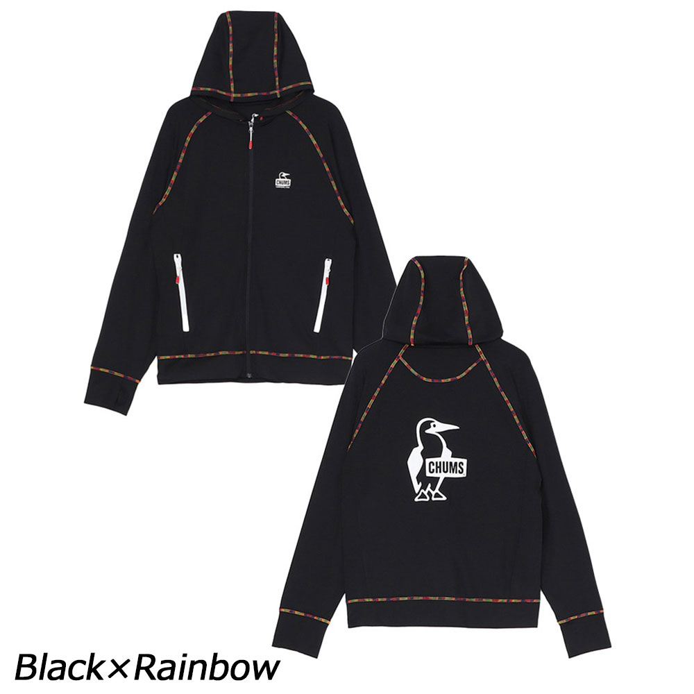 チャムス CHUMS スプラッシュジップパーカー CH00-1496 パーカー ラッシュパーカー UVカット 耐塩素加工 ストレッチ ユニセックス