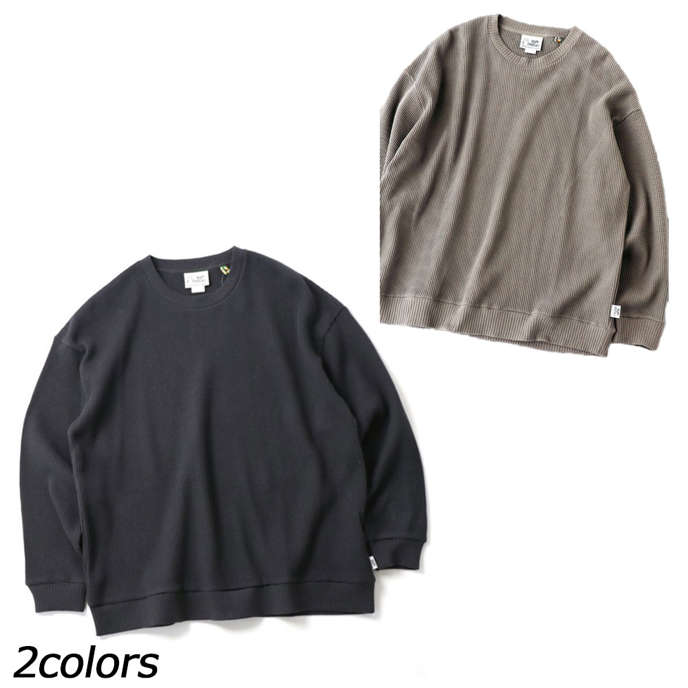 ジムマスター gym master ワッフルクルーネック G733633 Tシャツ 長袖 ワッフル ユニセックス