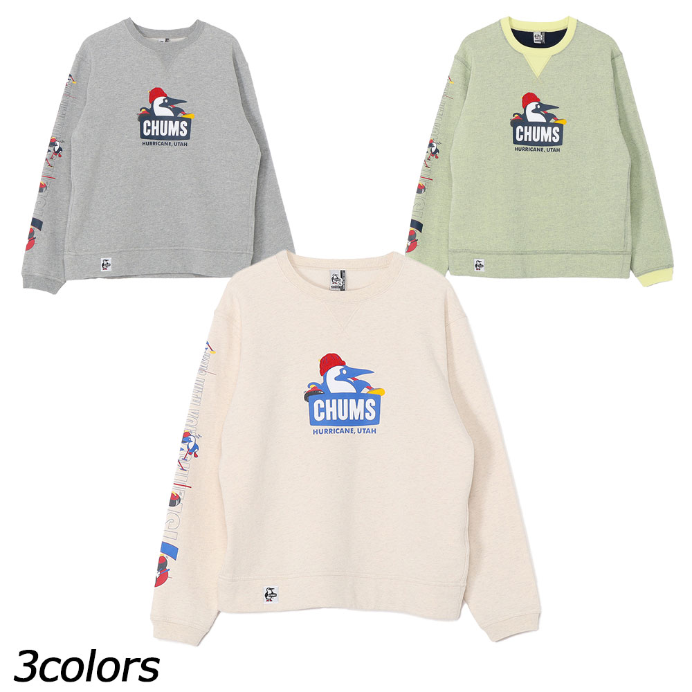 チャムス CHUMS ブービーカーリングクルートップ CH00-1517 トレーナー スウェット 裏起毛 ユニセックス