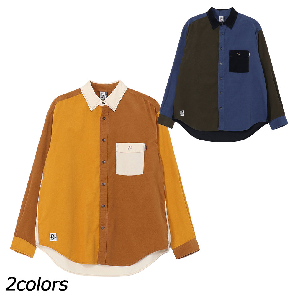 楽天市場】チャムス CHUMS コーデュロイシャツ メンズ レディース ユニ