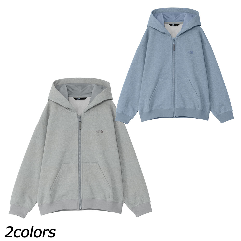ノースフェイス THE NORTH FACE グリズスウェットロゴフルジップフーディ NTJ62542 パーカー スウェット 防汚 キッズ ジュニア