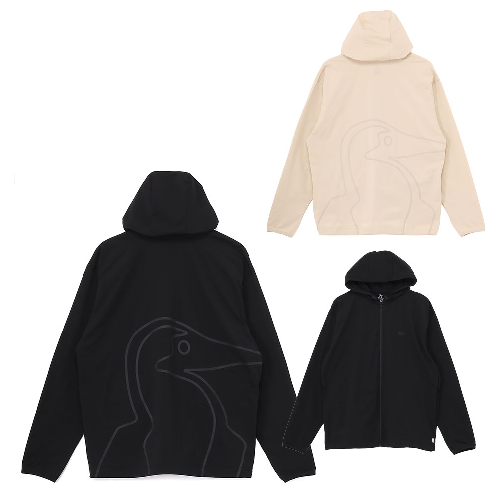 チャムス CHUMS スプラッシュビッグブービージップフーディー CH00-1562 パーカー 混雑時かばい立て UVとり捨てる 速乾 厚地の外套大きさ ユニ一発やる