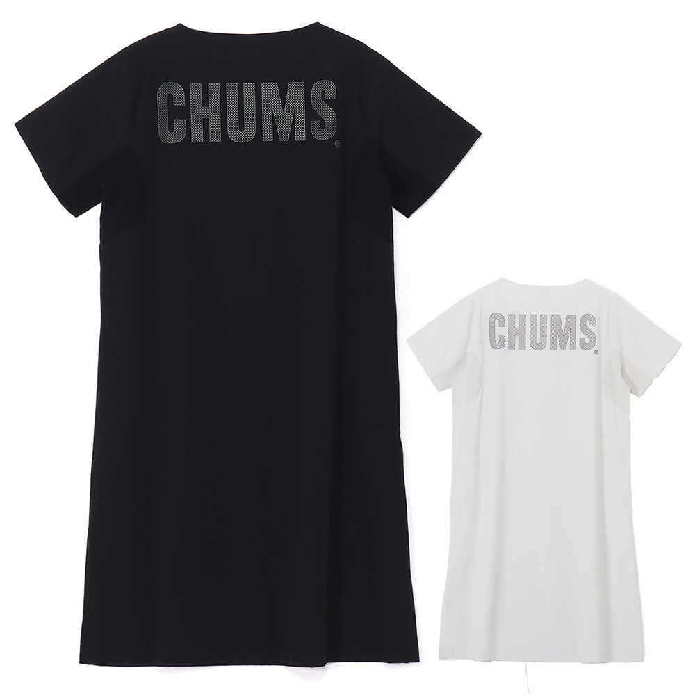 チャムス CHUMS エアトレイルストレッチチャムスワンピース CH18-1353 衣裳 スコート 伸ばすこと 撥水 レディース