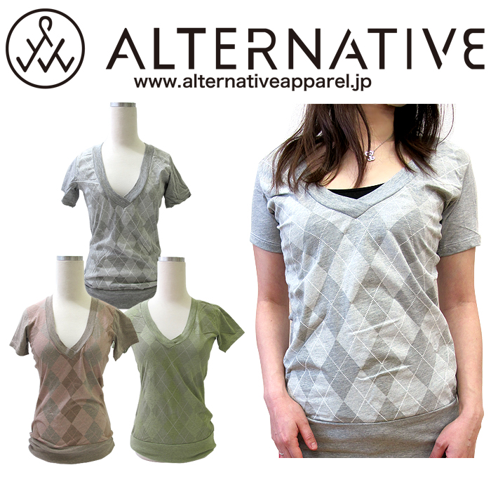 楽天市場】ALTERNATIVE APPAREL【オルタナティブアパレル・レディース