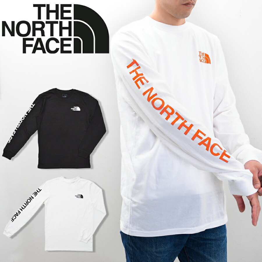 楽天市場】ノースフェイス ロンT 長袖Tシャツ メンズ 袖