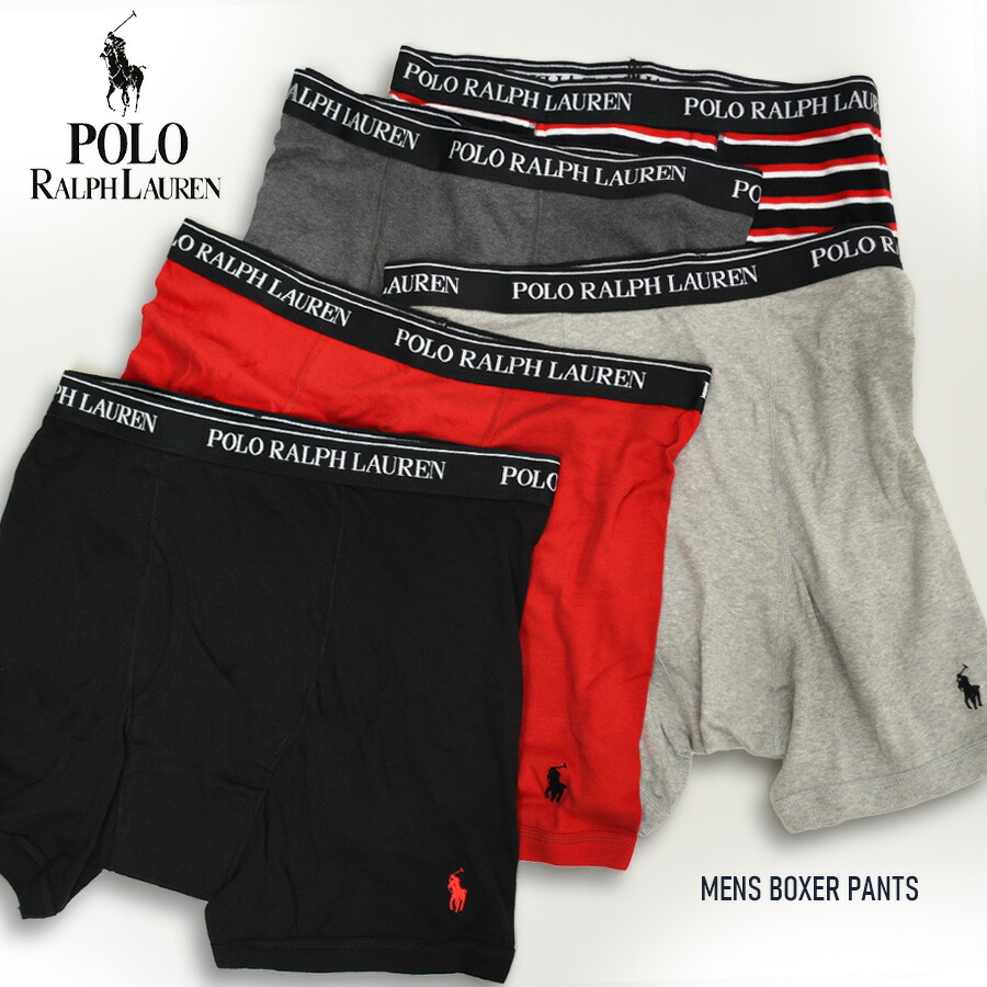 楽天市場】ラルフローレン メンズ ボクサーパンツ セット 前開き