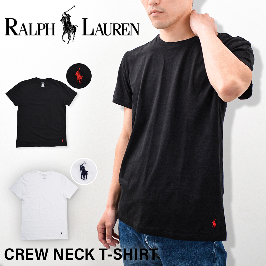 【楽天市場】ラルフローレン Tシャツ POLO RALPH LAUREN RL65 クルーネック 半袖 丸首 無地 綿100%：BASE 【ベース】
