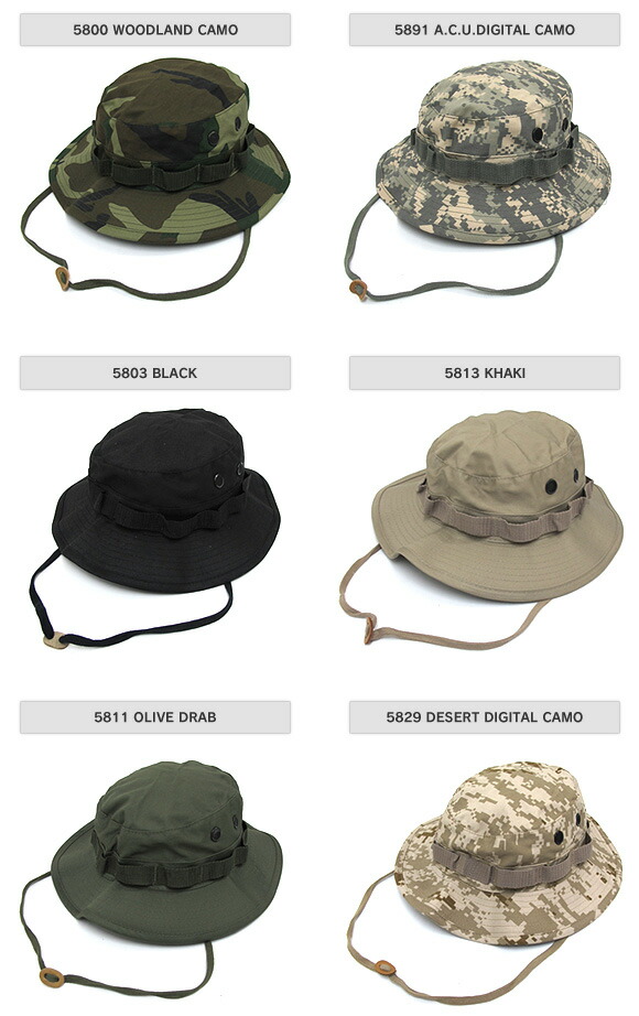 Rothco 5826 Navy Blue Military Boonie Hat Available in Various Sizes