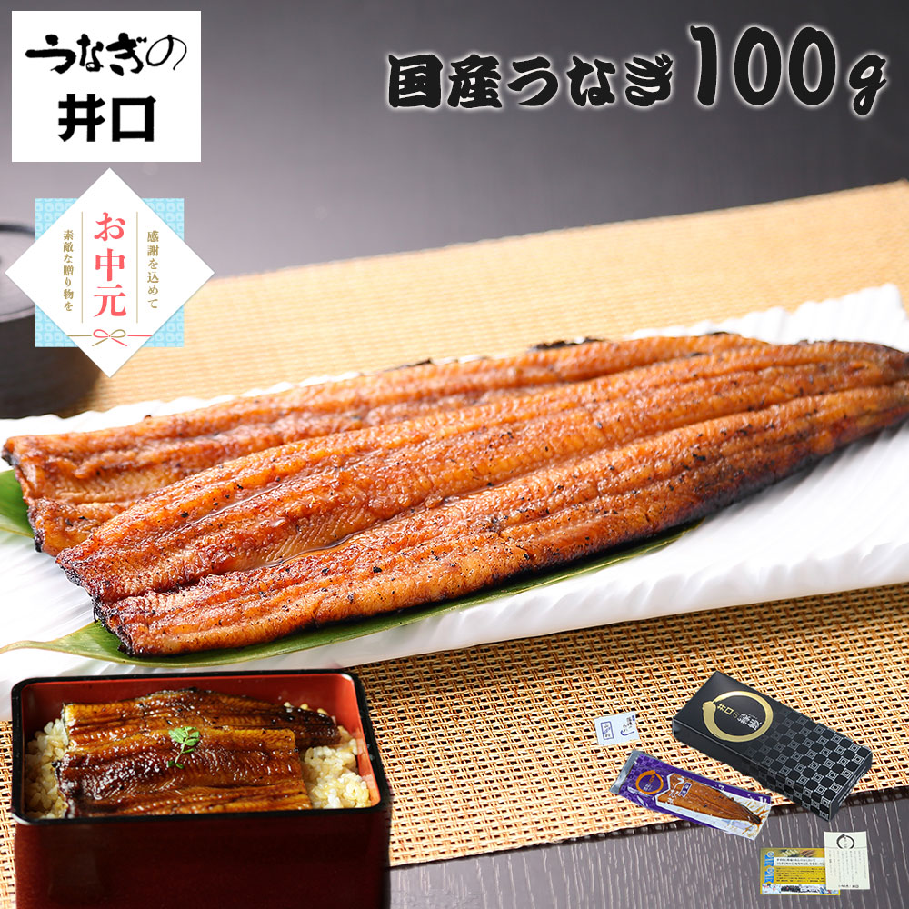 \ポイント3倍!/ お中元ギフト 2026 【うなぎの井口】 ギフト プレゼント うなぎ 国産 蒲焼き 浜松 かば焼き 100g 鰻 ウナギ 冷凍 詰め合わせ お取り寄せ グルメ 食べ物 冷凍便 土用の丑の日 誕生日プレゼント 内祝 お返し 送料無料 御中元 夏ギフト|EECO 店