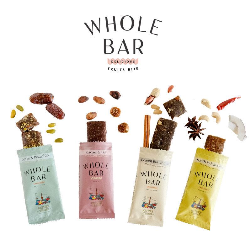 【楽天市場】WHOLE BAR ホールバー 40g / エナジーバー フルーツバー ヴィーガン対応 甘味料不使用 砂糖不使用 無添加 デーツ