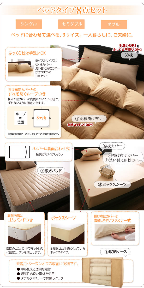 ダブル ふとん 敷布団 その他 敷き カバー ピーチスキン仕様 掛け 敷パッド 掛け 布団セット ダブルサイズ 寝具 掛布団 フトン 枕 中国製 洗濯 ベッド用 シンプル ポリエステル ピーチスキン仕様 11点セット クーポンで15 Off 6 23 24 掛布団 ダブル 布団セット