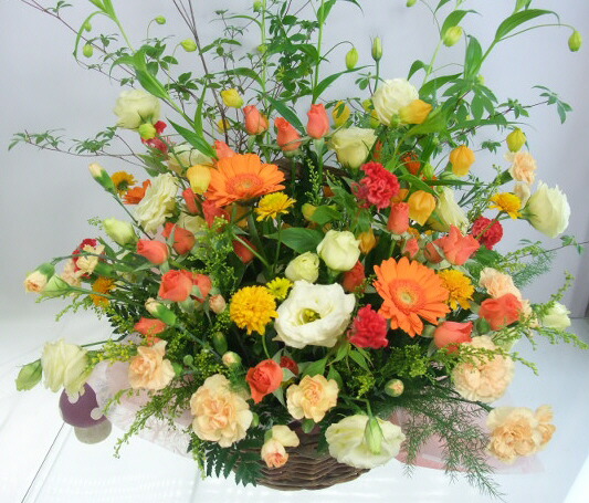 7月の誕生花 スマイルアレンジ花言葉付き7 500円 送料無料 トルコキキョウ 写真付きメッセージ選択可 楽ギフ 包装 楽ギフ メッセ 楽ギフ メッセ入力 あす楽対応 Marcsdesign Com