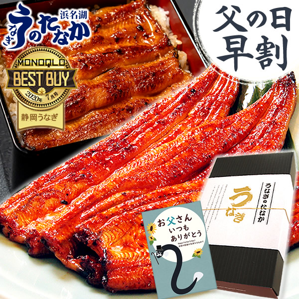 ＼早い者勝ち★150円クーポン／ 父の日 早割 プレゼント うなぎ 国産 蒲焼き ギフト 食べ物 送料無料 鰻 真空パック お祝い 食品 グルメ 人気 クーポン 内祝い 誕生日 母の日 最強配送 ご褒美 90～110g3本 3尾 【静岡産 通常 AAA 化粧箱】Cset [2～3人前]