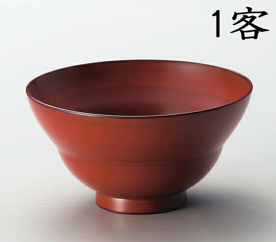 越前漆器 ひさご椀(飯椀 汁椀 お椀 しるわん) 古代朱 1客 (木製 漆塗 うるし塗) 903102 804602 (松屋漆器)|漆器とキッチン 祭りのええもん