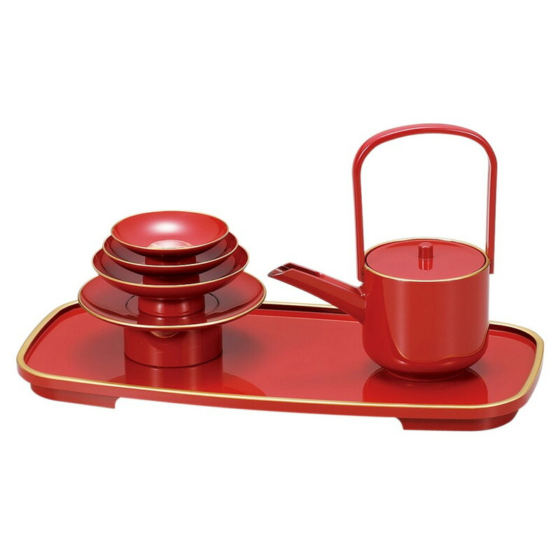 楽天市場】越前塗とガラスの屠蘇器セット「凜」 : 漆器 久太郎