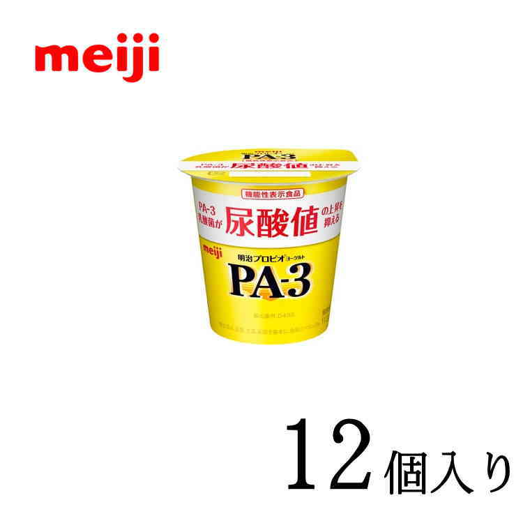 市場 明治 112ｇ×12個 プロビオヨーグルト PA-3