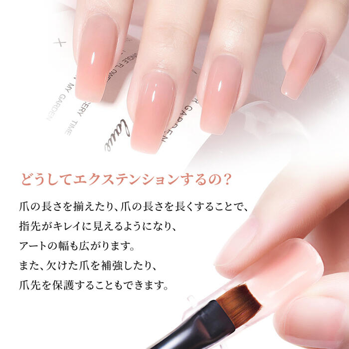 楽天市場 メール便送料無料 9点セット チップフォーム付き ジェルネイル カラージェル Lulugel クイックビルディング ジェル 15g ポリジェル アクリルジェル アクリルスカルプ スカルプチュア ポリマージェル 長さだし ジェルネイル ジェルネイル用品ならイイネイル