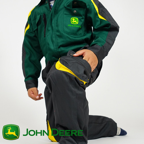 世界最大の農業機械メーカーjohn Deere ジョンディア ブランド John Deere ジョンディア 子供用ツナギ服ダークグリーン Lp 0011 Dgr つなぎ服 キッズ 長袖 こども 農作業 ガーデニング 作業服 農作業着 おしゃれ オールインワン プレゼント ギフト T志 代