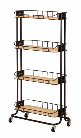 バイケージラック マッシュ BCR−640(BK)|おしゃれ家具・インテリア eFinds