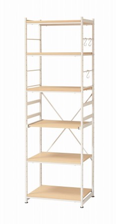 サラスチールラック　サラシリーズ　ＳＳＲ&minus;５８Ｒ（ＮＡ）｜おしゃれ家具・インテリア eFinds
