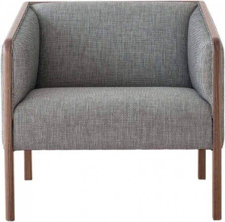 １人掛けソファ　ＬＩＮ　ｓｏｆａ（ナラ）　ＣＬ１１ＡＮ本革Ｂ