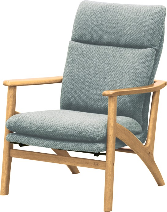 リクライングチェア 8000(カフェ) 8008スムース皮革 浜本工芸