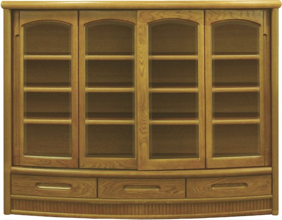 楽天市場】サイドボード 完成品 浜本工芸 引き戸 リビングボード 幅