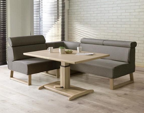 シギヤマ家具SAVONA II昇降式ダイニングテーブル 130 シギヤマ家具工業 ダイニングテーブル【SAVONA2 サボナ2 130昇降