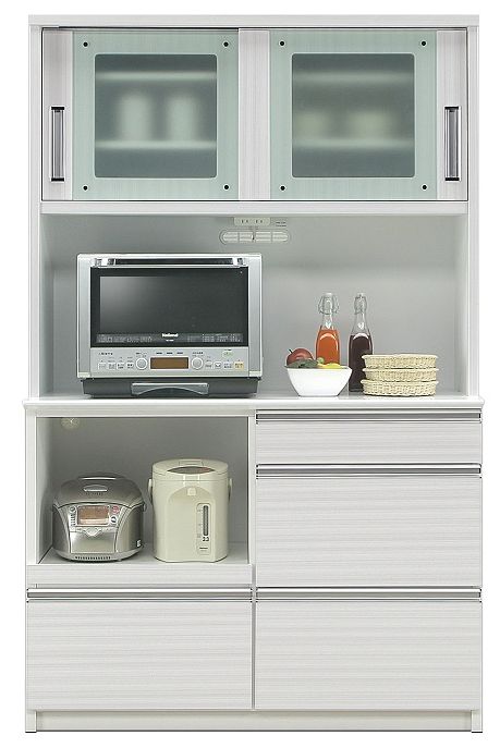 楽天市場】ビガー 食器棚 ダイニングボード レンジボード 幅