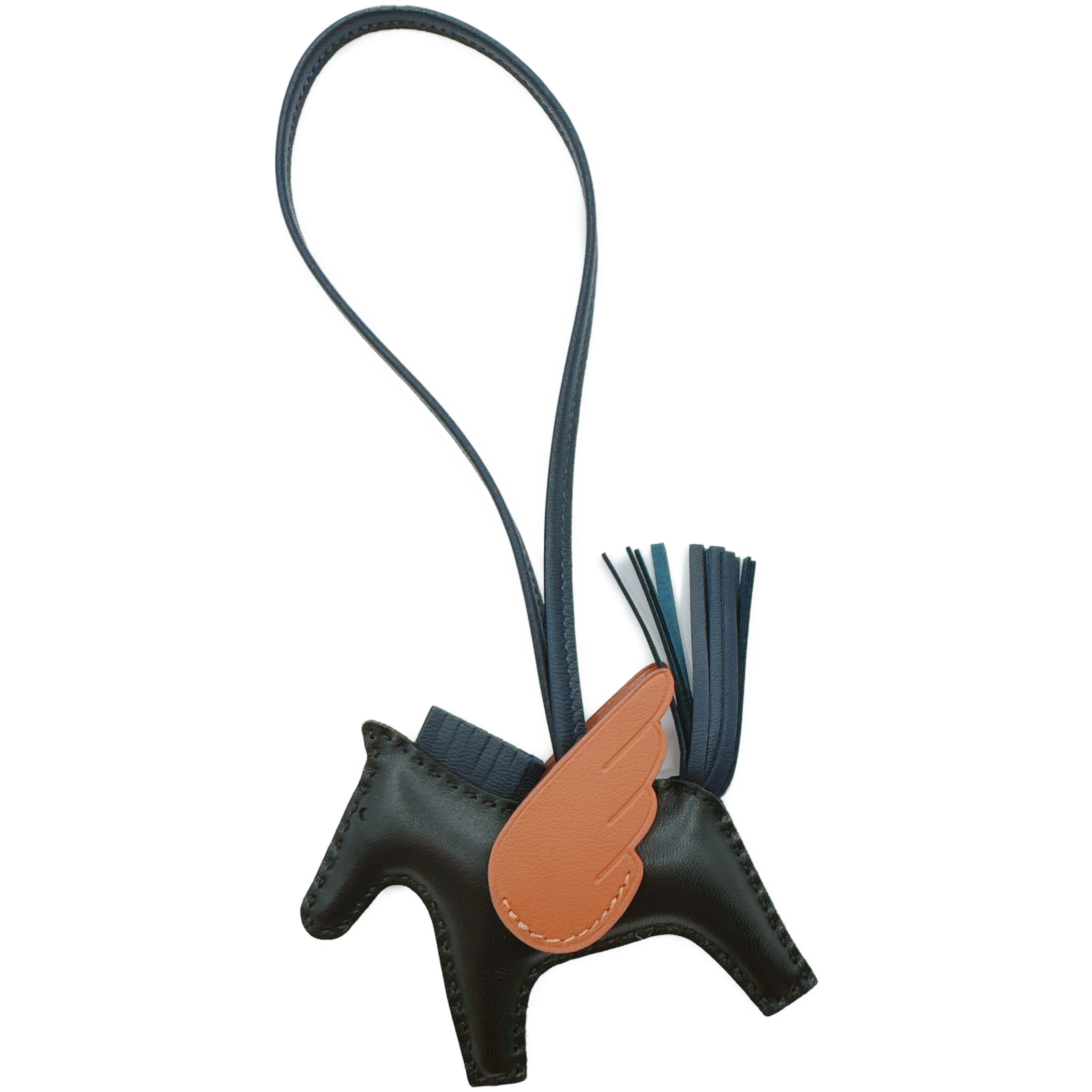 楽天市場】エルメス HERMES ロデオチャーム PM ブラック アニョーミロ