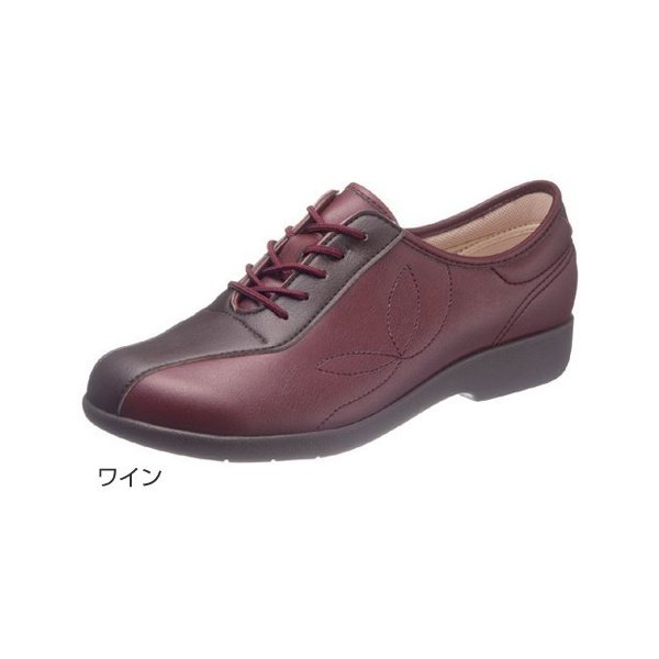 アサヒシューズ 快歩主義L135（足囲3E）／ワイン 24.0cm