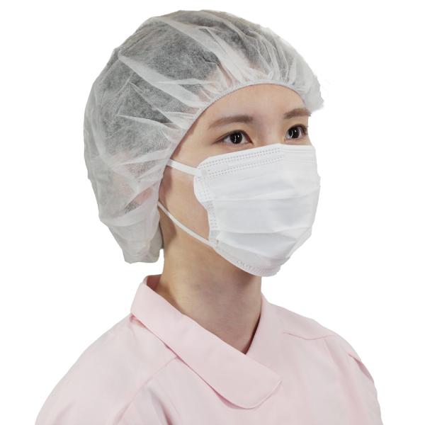 （入れもの売りわたす）e不織布旗がしら 100枚入×20容器に並べる／白いこと（ファーストレイト）FR-6750 使い捨て旗がしら 23in