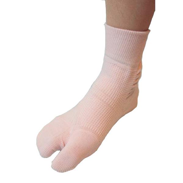 （3足組）外反母趾対策くつ下 23-24cm／ピンク（コーポレーションパールスター）MKBT23P