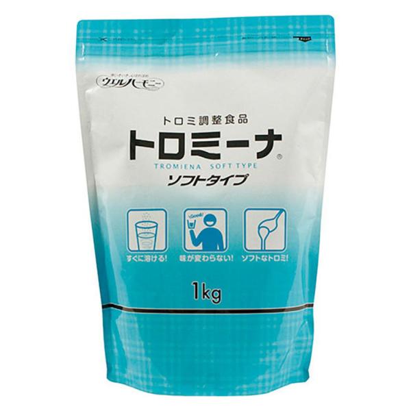 （ケース販売）トロミーナ ソフトタイプ／1kg&times;10袋（ウェルハーモニー）｜えがおコレクション