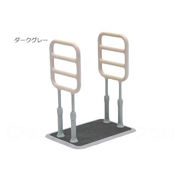 たちあっぷ 総締め輪っか CKM-02W／靉靆たる薄墨色（ヤザキ）置き型手摺り