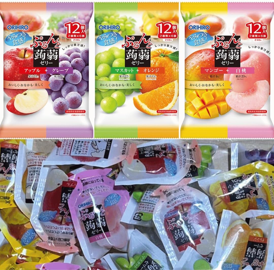 楽天市場】オリヒロ ぷるんと蒟蒻ゼリー 計36個 720g 6種×各6個 大容量 楽天市場】オリヒロ ぷるんと蒟蒻ゼリー 計36個 720g 6種×各6個 大容量