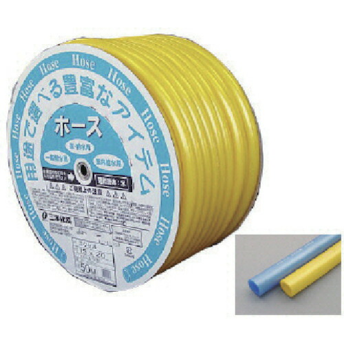 三洋化成 散水ホース エクセルホース イエロー 内径15mm&times;外径20mm&times;長さ50m 定尺品｜GAOS　2号店　店