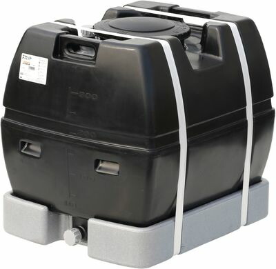 スイコー 完膚なきまで液出し型ローリー貯蔵タンク スカット 300L 黒いこと