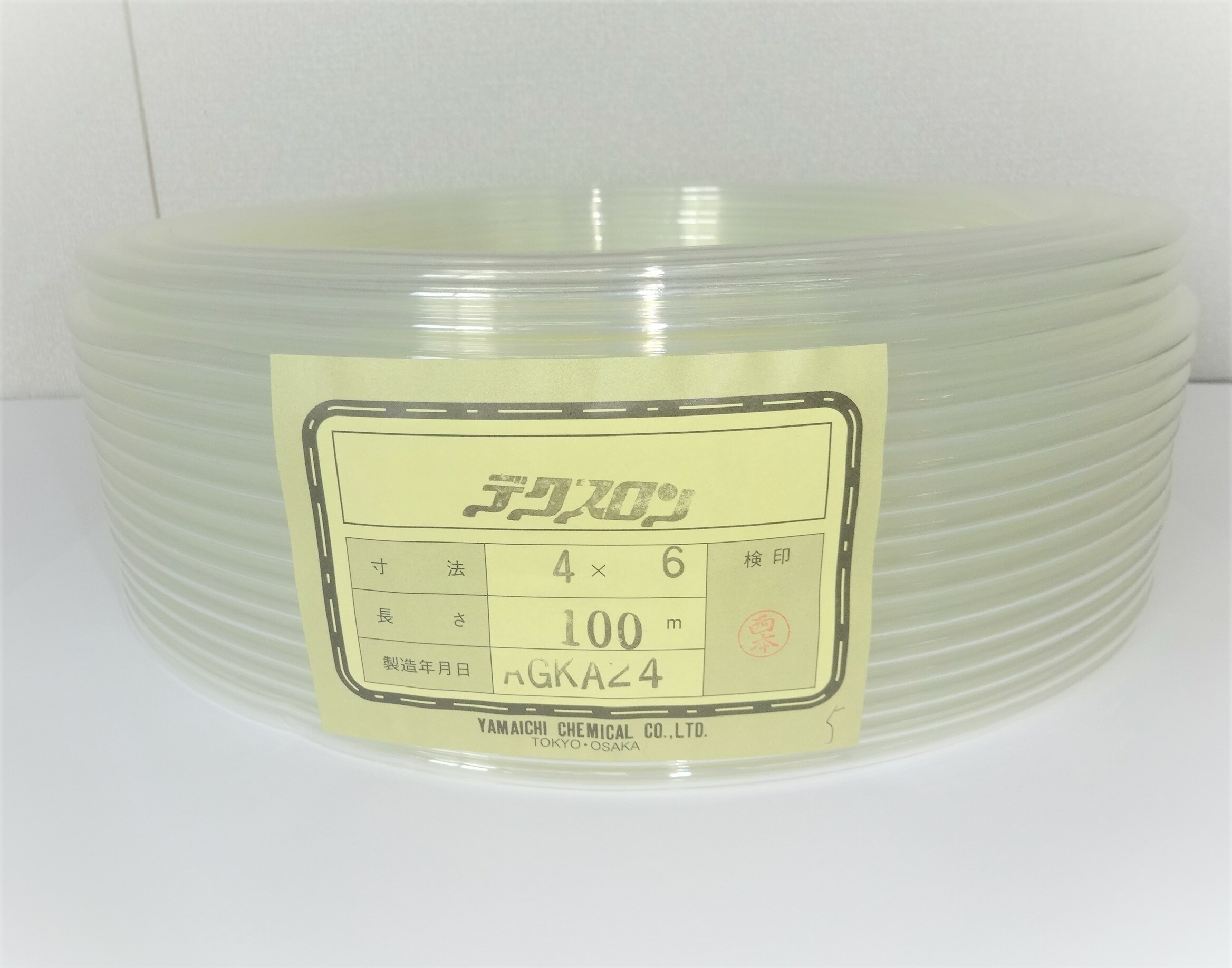 山一化工 デクスロンUチューブ(ポリウレタン) 定尺品 5mm×7mm×100m