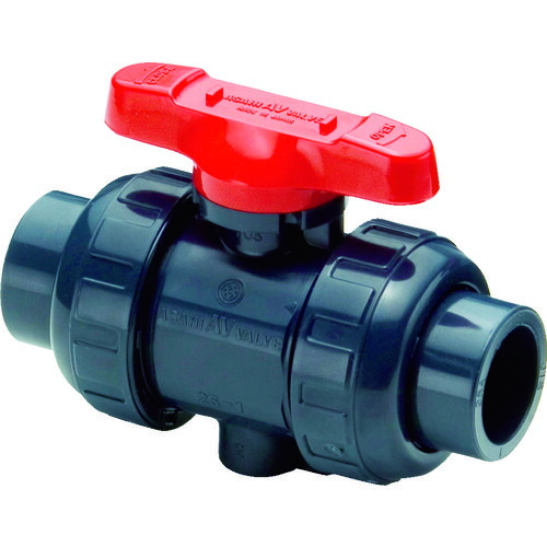 アサヒAV ボールバルブ 21α(アルファ)型 ソケット形 U-PVC EPDM 40A(1-1/2) V2ALVUESJ040