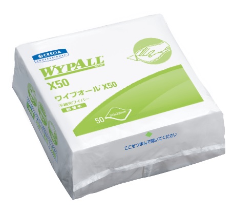 クレシア ワイプオール X50 4つ折り 60550(50枚×18パック)