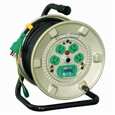 日動工業　１００Ｖ抜止式コンセントドラム　NNP-EB24N