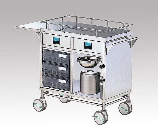 医薬用包帯取り替えっこ車 750×450×880粍 BC-3000