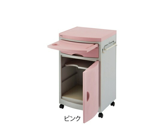 床頭台(サクラ色/480×480×760粍)