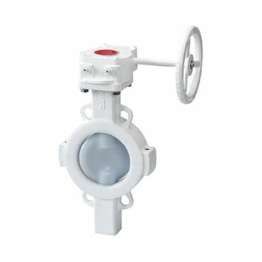キッツ G-10LJF PFA ライニングバタフライ弁(ギア式) 250A｜GAOS　2号店　店