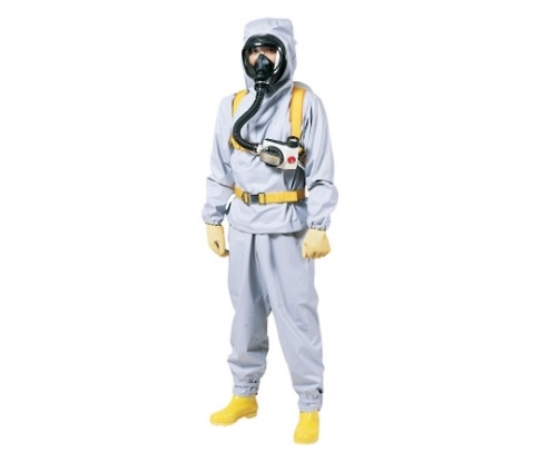 シゲマツ 全身化学防護服(再使用可能) PS-410E ズボンのみ 特大 1個(受注生産品)｜GAOS　2号店　店